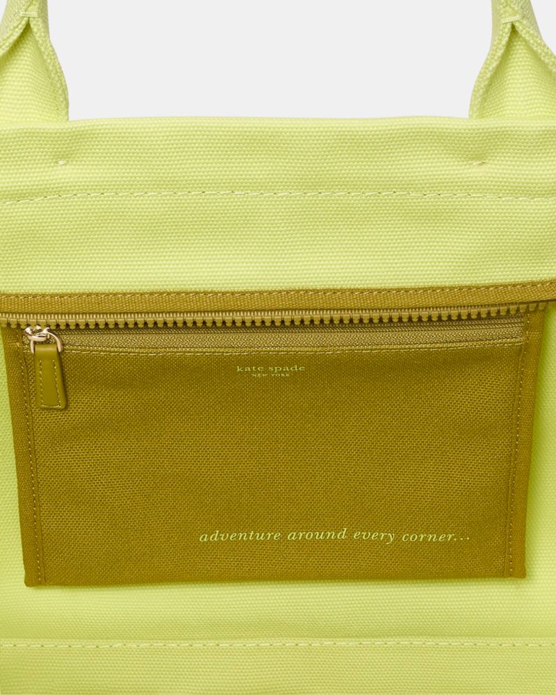 KateSpade Dash Canvas Tote Bag Bosc Pear