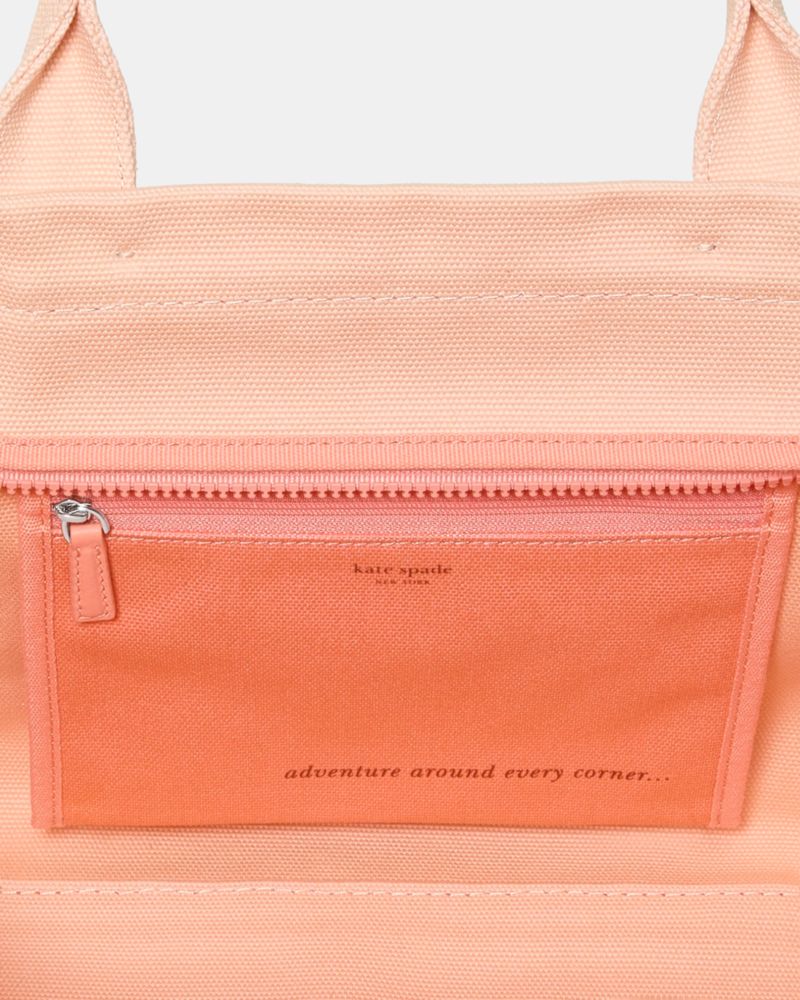 KateSpade Dash Canvas Tote Bag Light Cantaloupe