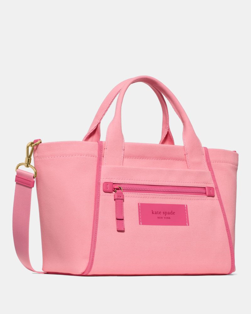 KateSpade Dash Canvas Tote Bag Pink Multi