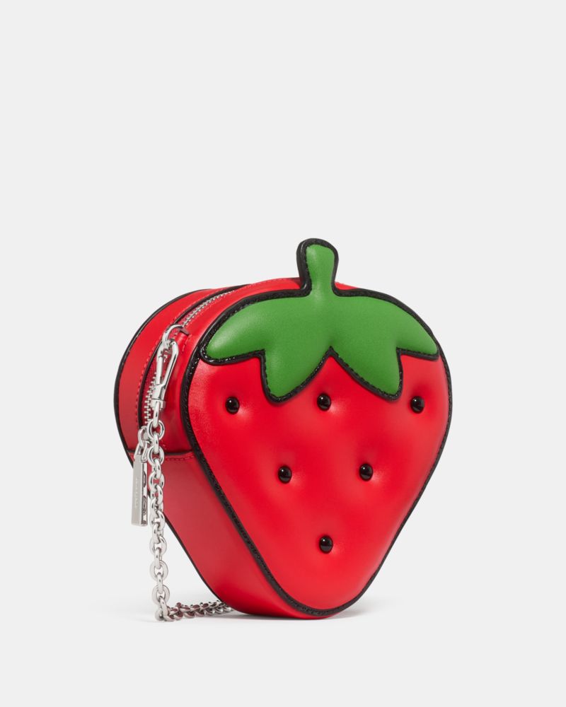 KateSpade Hello Kitty And Friends X Kate Spade New York 3D Strawberry Mini Crossbody Bag Multi