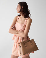 KateSpade Thompson Street Satchel Bag Tuscan Brown
