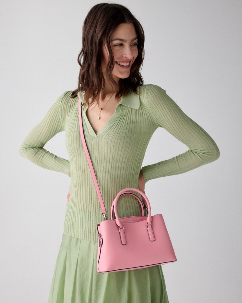 KateSpade Thompson Street Small Satchel Bag Grapefruit Soda
