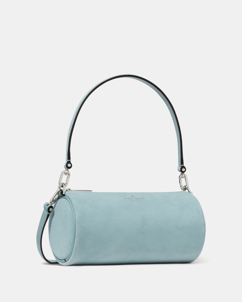 KateSpade Roulette Suede Crossbody Bag Aventurine