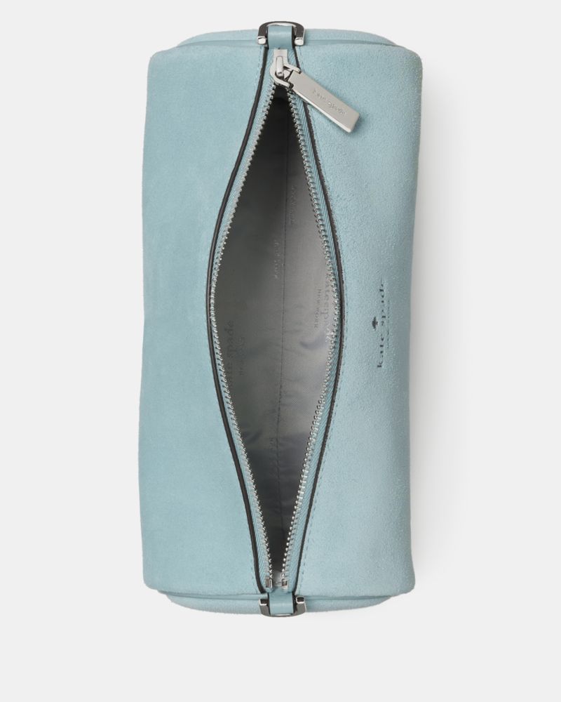 KateSpade Roulette Suede Crossbody Bag Aventurine