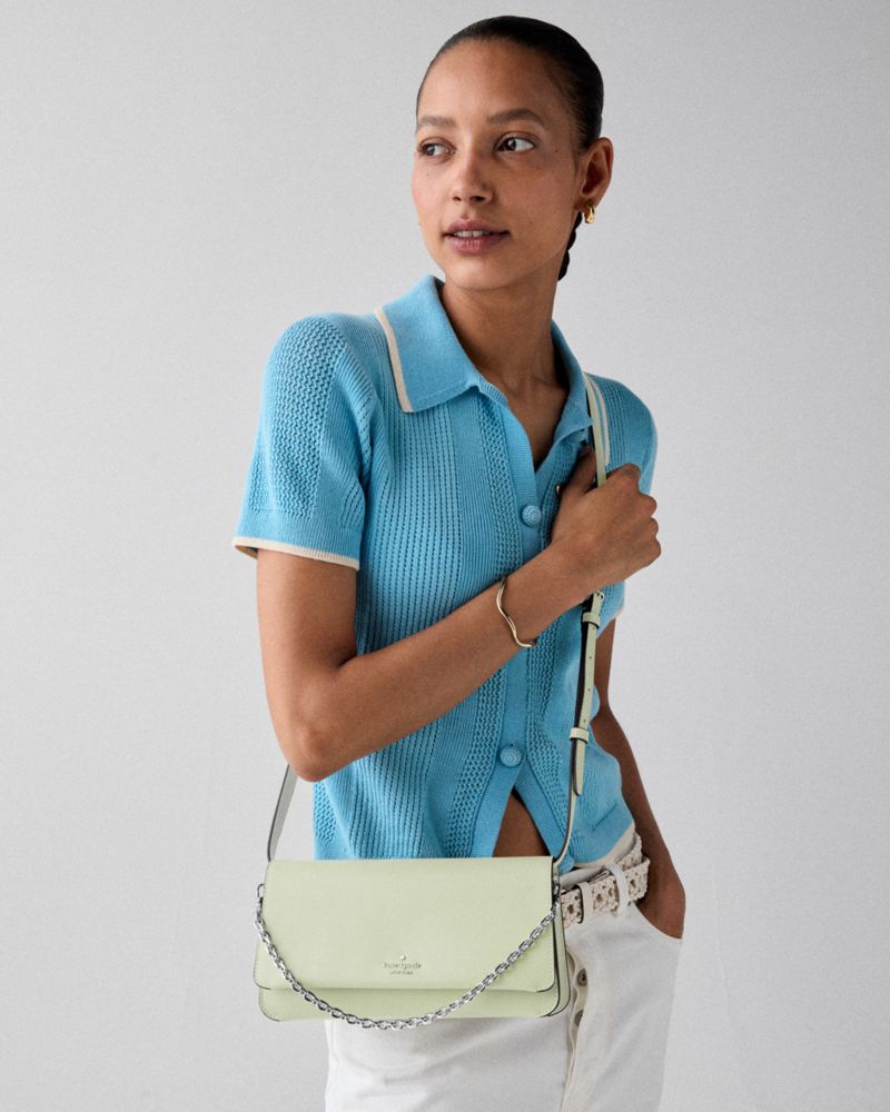 KateSpade Ivy Crossbody Bag Lime Frosting