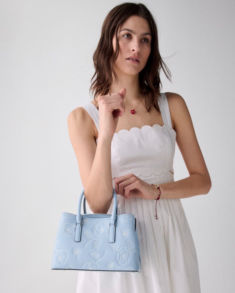 KateSpade Thompson Street Floral Small Satchel Bag North Star