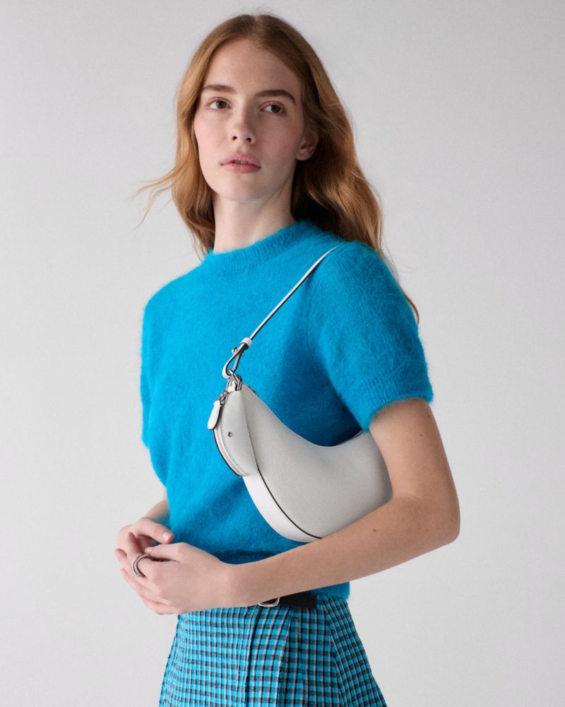 KateSpade Duo Mini Shoulder Bag True White