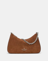 KateSpade Margot Suede Crossbody Bag Warm Gingerbread