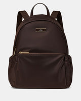 KateSpade Carter Nylon Large Dome Backpack Hot Fudge
