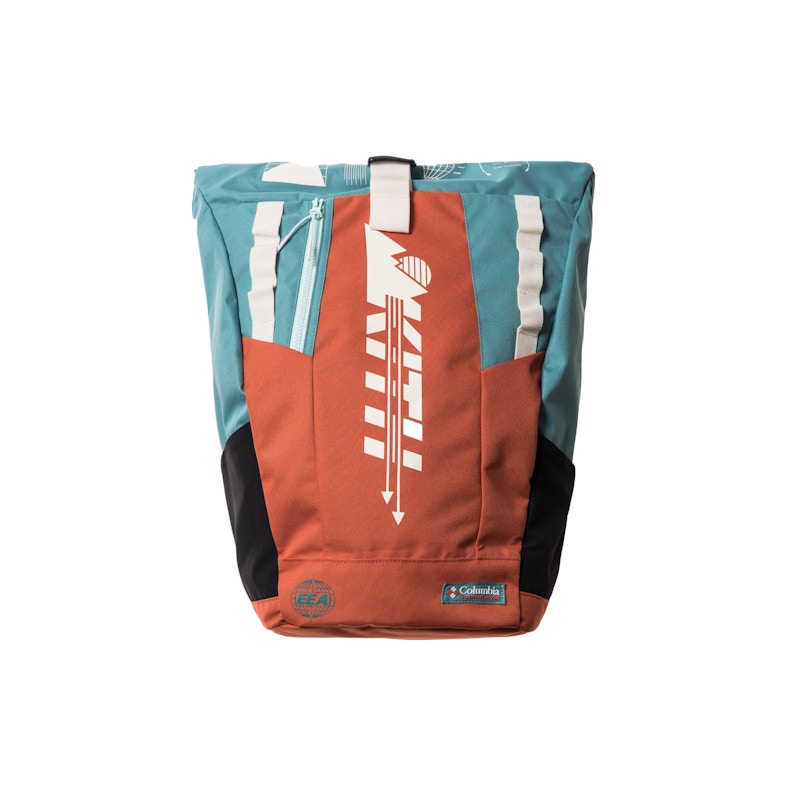 Kith X Columbia Rolltop Bag Teal