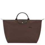 Longchamp Le Pliage Green L Travel bag Mocha