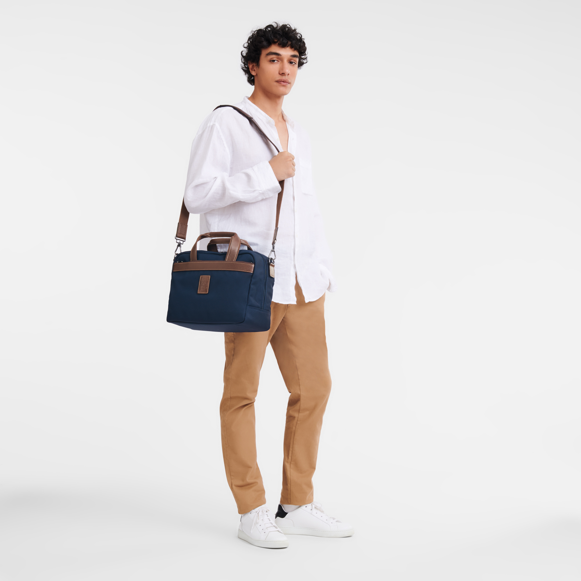Longchamp Boxford S Travel bag Blue