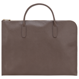 Longchamp Le Foulonné S Briefcase Taupe