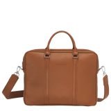 Longchamp Le Foulonné XS Briefcase Caramel