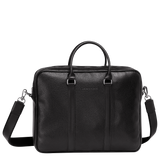 Longchamp Le Foulonné M Briefcase Black
