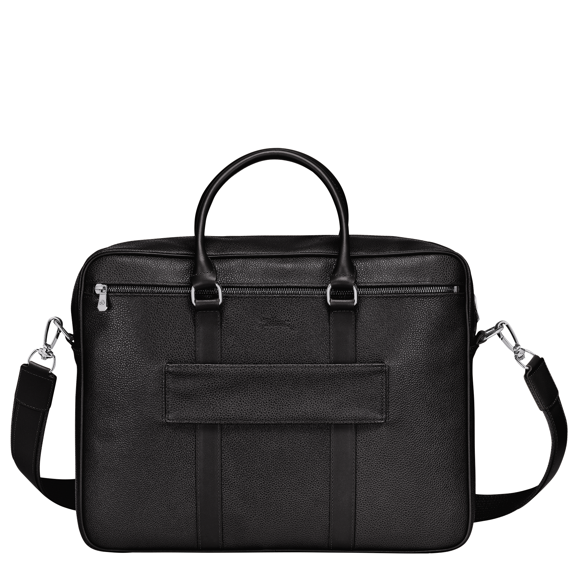 Longchamp Le Foulonné M Briefcase Black