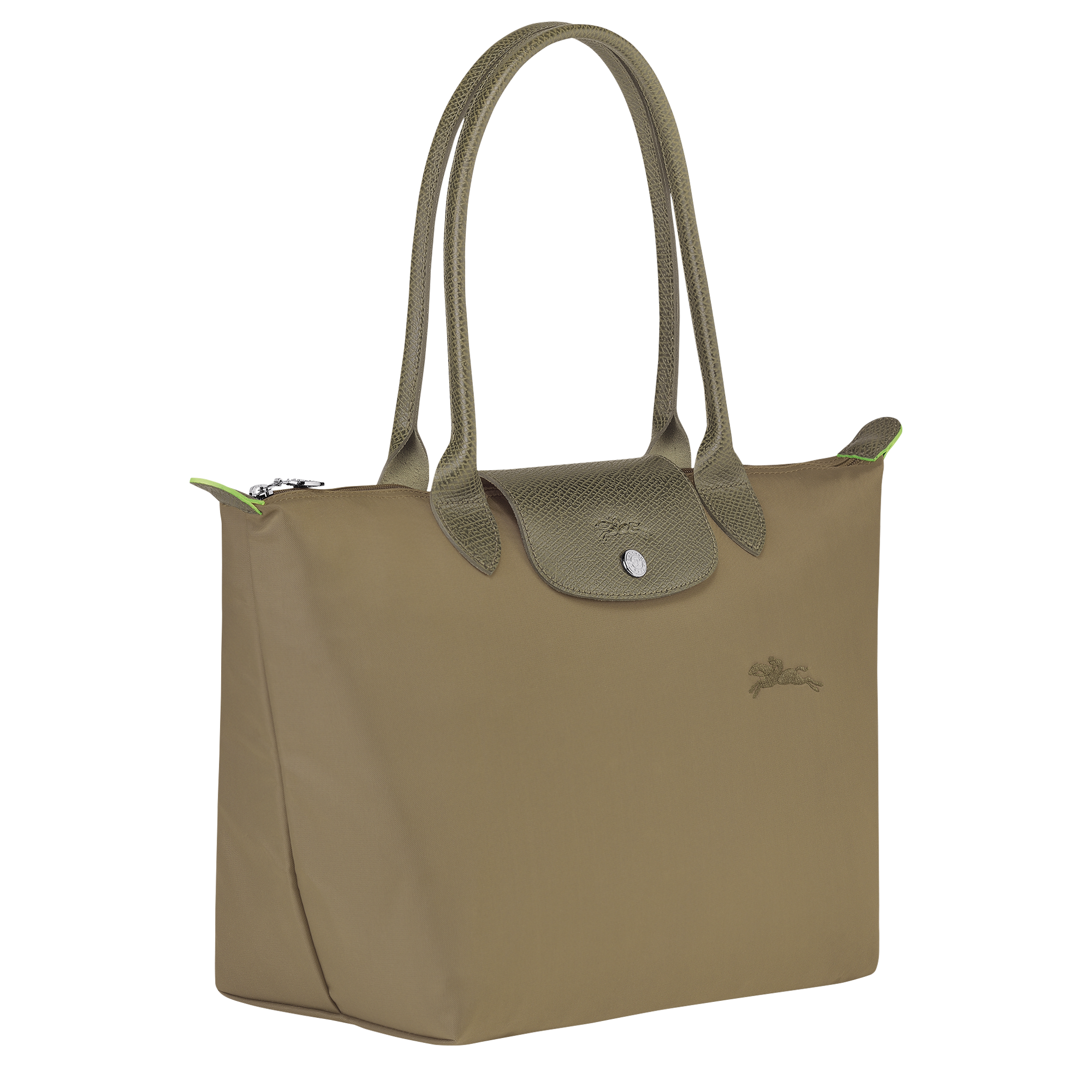 Longchamp Le Pliage Green M Tote bag Artichoke
