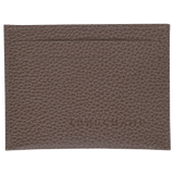 Longchamp Le Foulonné Card holder Taupe
