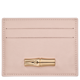 Longchamp Le Roseau Card holder Petal Pink