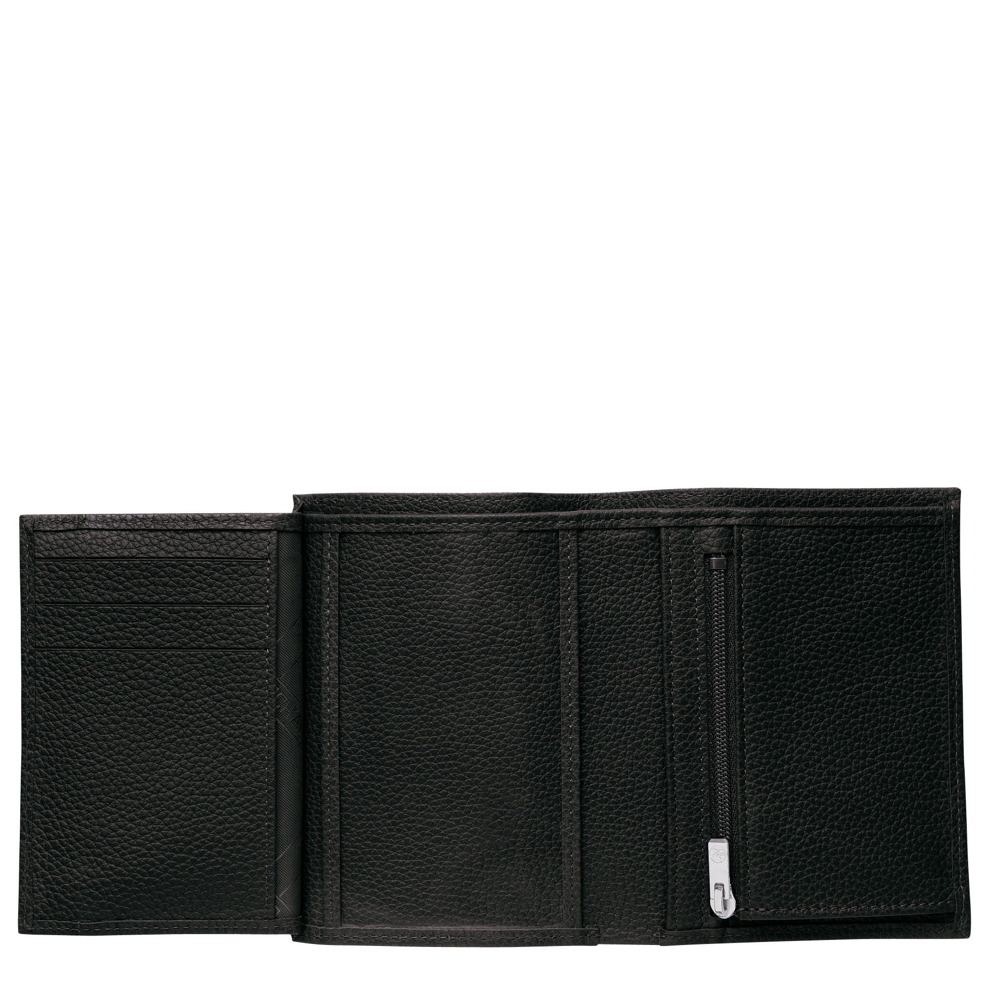 Longchamp Le Foulonné Wallet Black