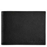 Longchamp Le Foulonné Wallet Black