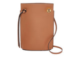 Loewe Dice Pocket In Classic Calfskin Tan