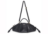 Loewe Paseo Bag In Shiny Nappa Calfskin Black