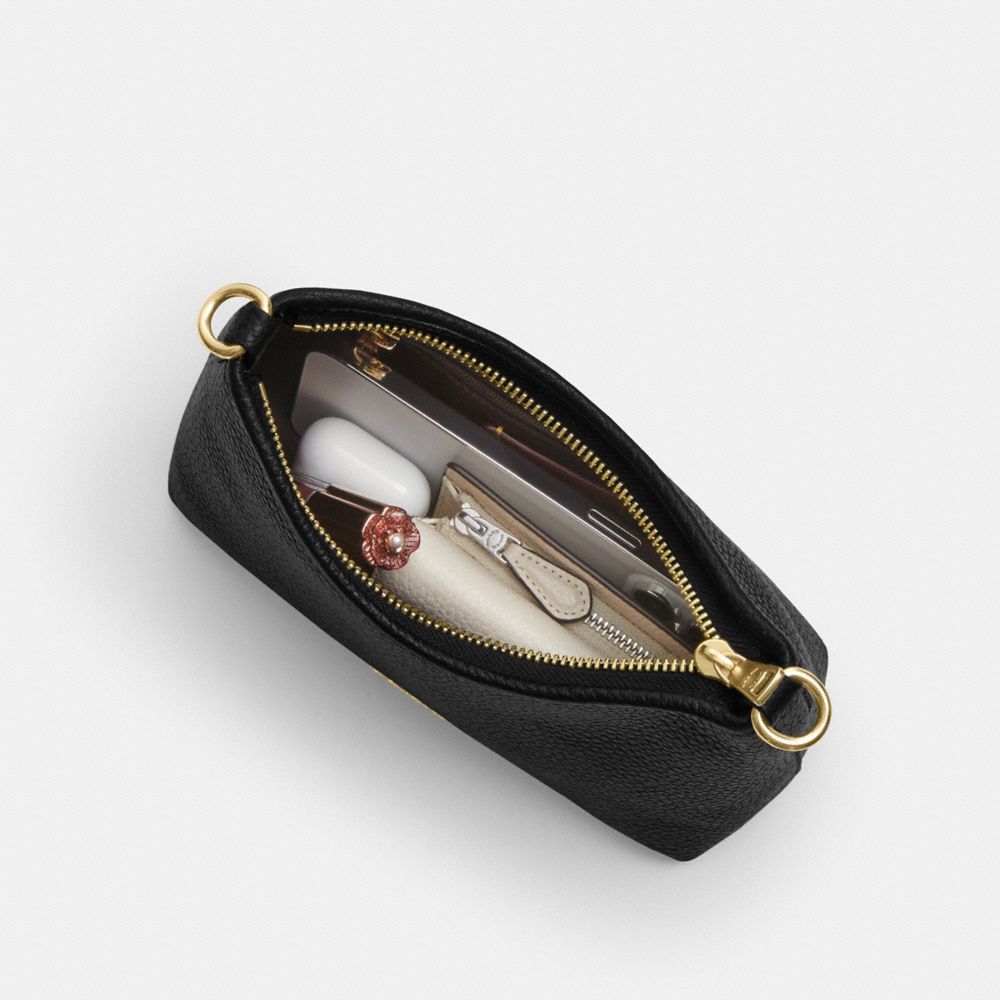 Coach Laurel Small Shoulder Bag Gold Tan