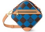 Louis Vuitton Chess Messenger Bag Damier Pop Blue