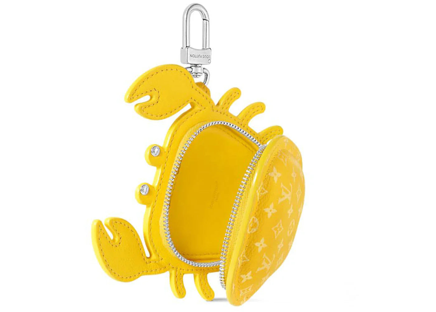 Louis Vuitton Lv Crab Bag Charm Yellow