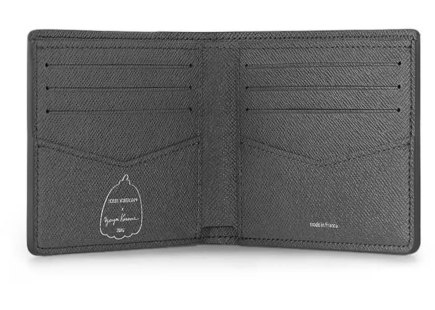 Louis Vuitton Lv X Yk Slender Wallet Pumpkin Print