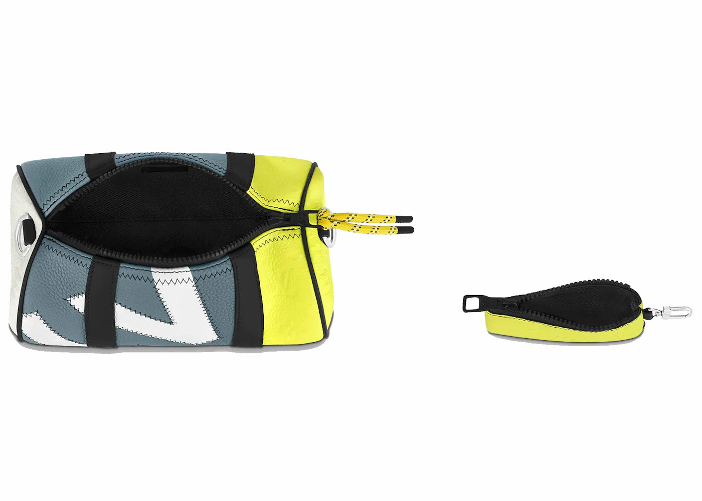 Louis Vuitton Polochon Bag Blue/Yellow
