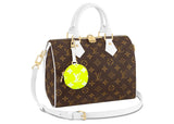 Louis Vuitton Speedy Bandouliere 25 White/Brown