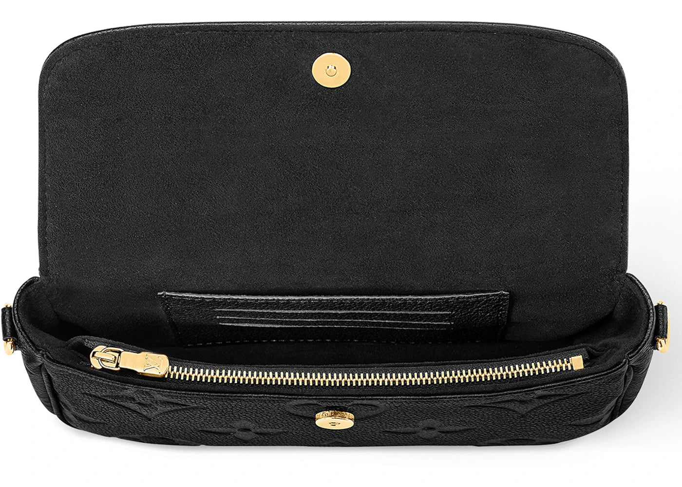 Louis Vuitton Wallet On Chain Ivy Black