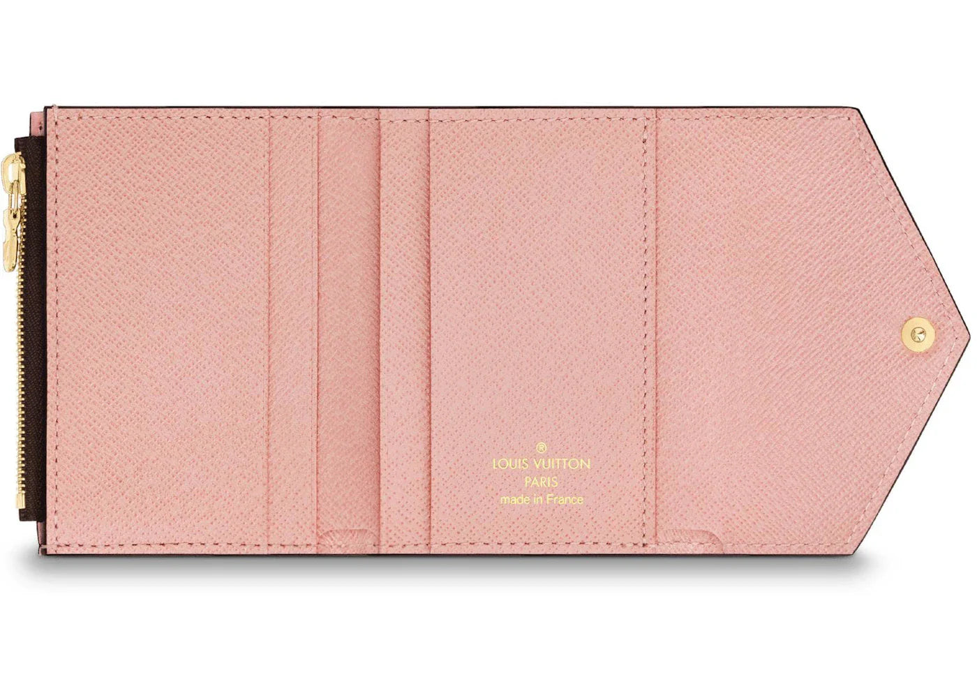 Louis Vuitton Wallet Zoe Monogram Rose Ballerine