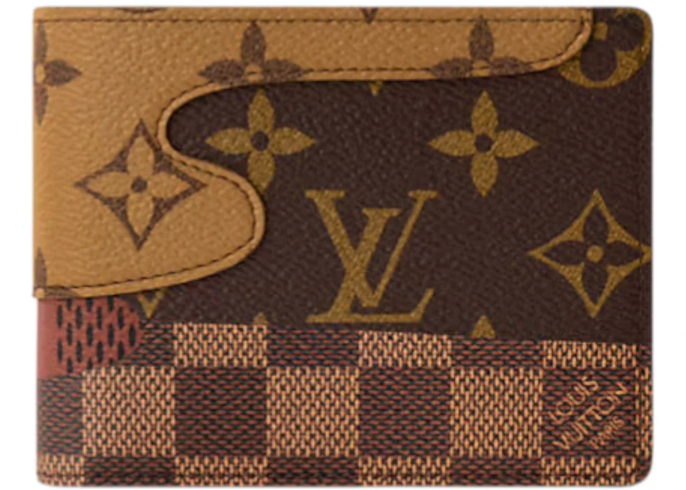 Louis Vuitton X Nigo Slender Wallet Brown