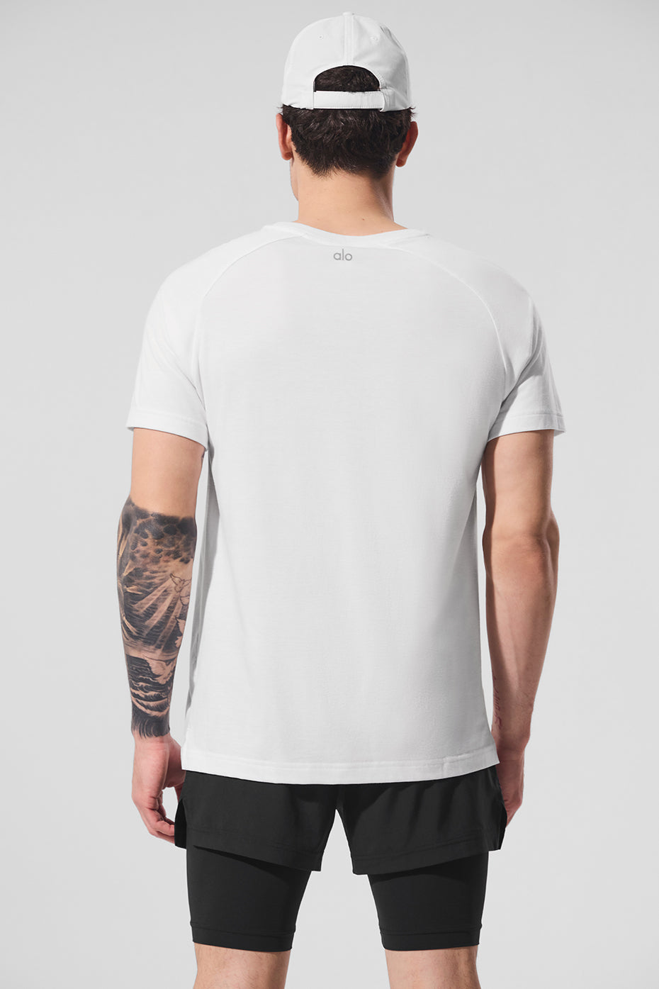 Alo Yoga Triumph Raglan Tee - White