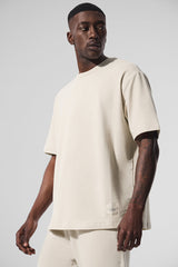 Alo Yoga Double Take Short Sleeve - Bone