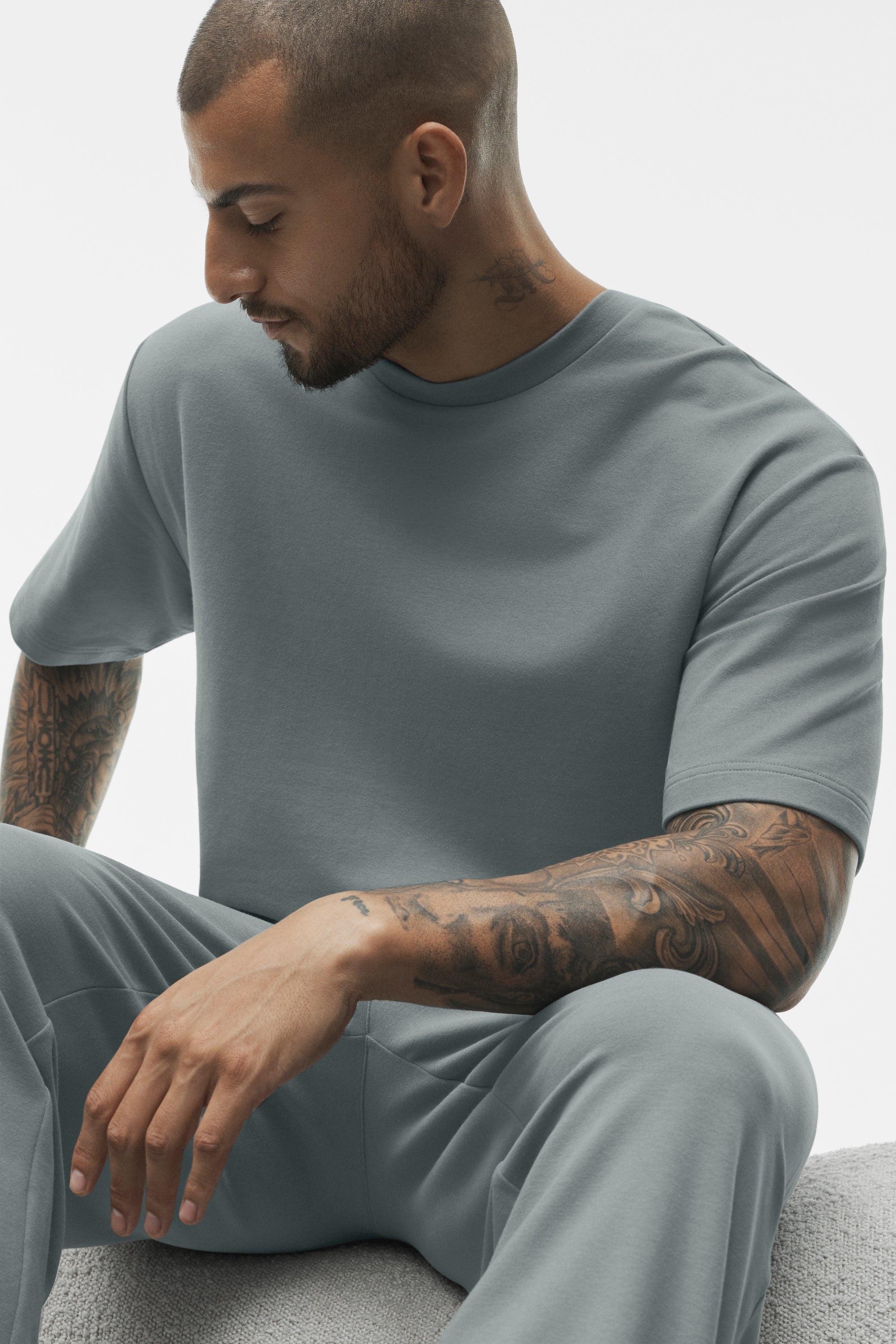 Alo Yoga Double Take Short Sleeve - Monument