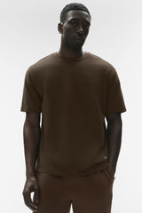 Alo Yoga Double Take Short Sleeve - Espresso