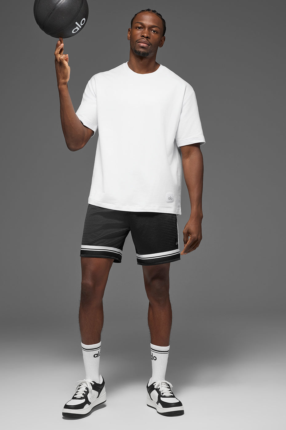 Alo Yoga Double Take Short Sleeve - White