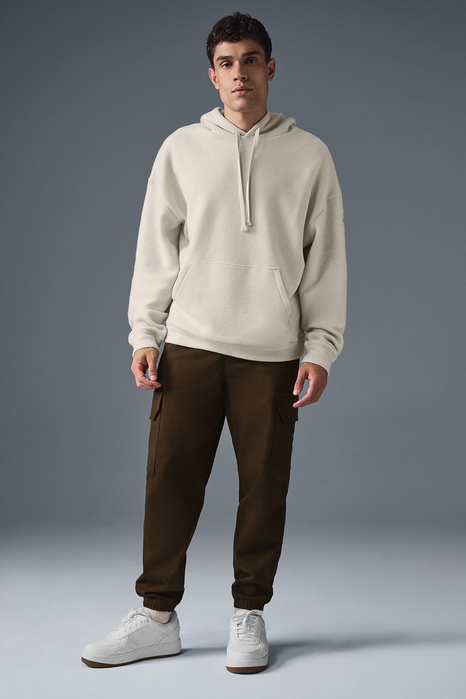 Alo Yoga Triumph Restore Hoodie - Bone