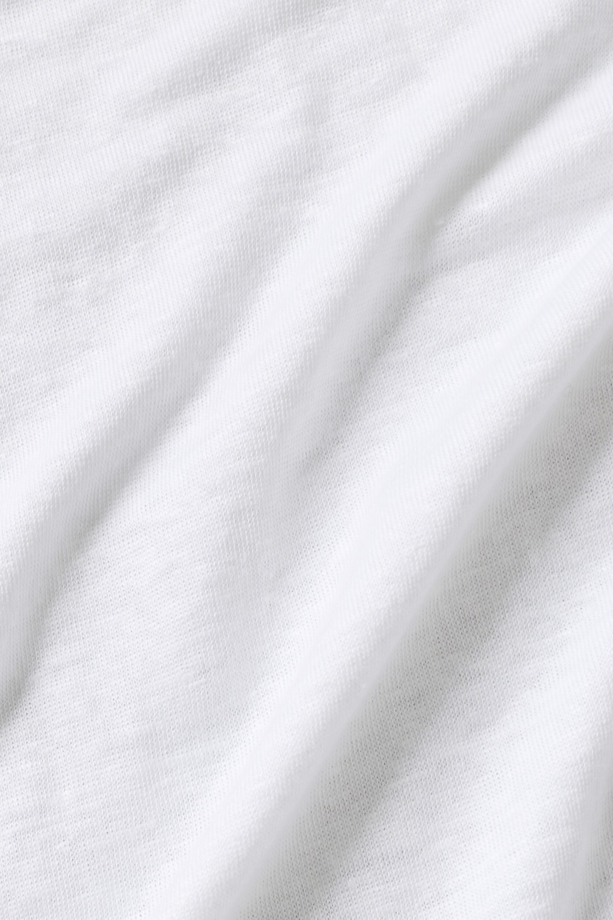 Alo Yoga Linen Jersey Coastal Short Sleeve Polo - White