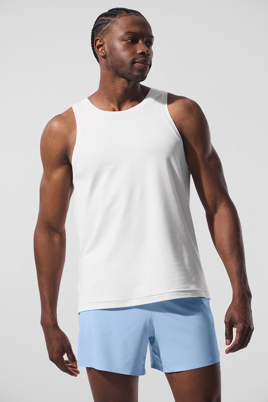 Alo Yoga Conquer Tank - White