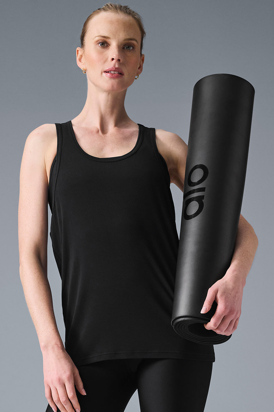Alo Yoga Everyday Modal Rib Tank - Black