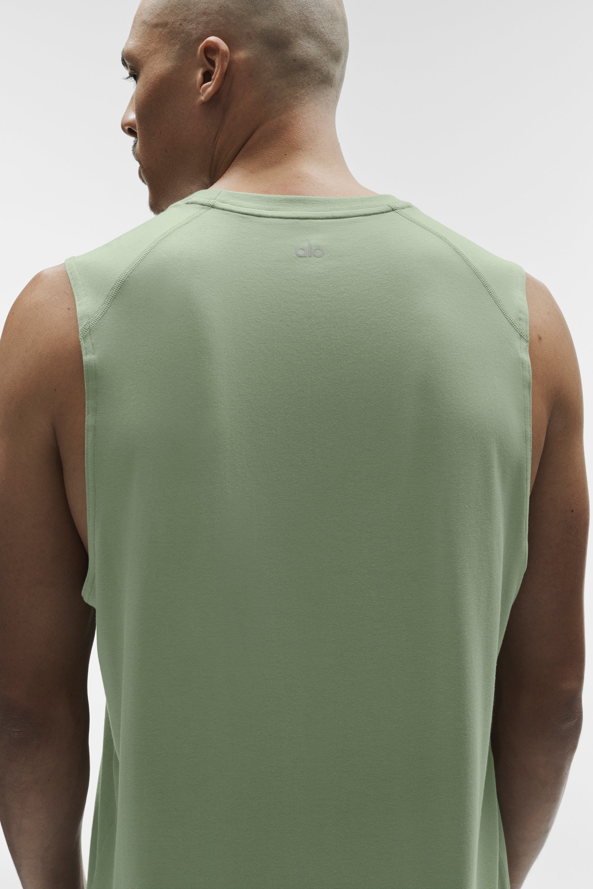 Alo Yoga ALO Vapor Muscle Tank - Dune Grass