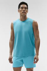 Alo Yoga ALO Vapor Muscle Tank - Blue Breeze