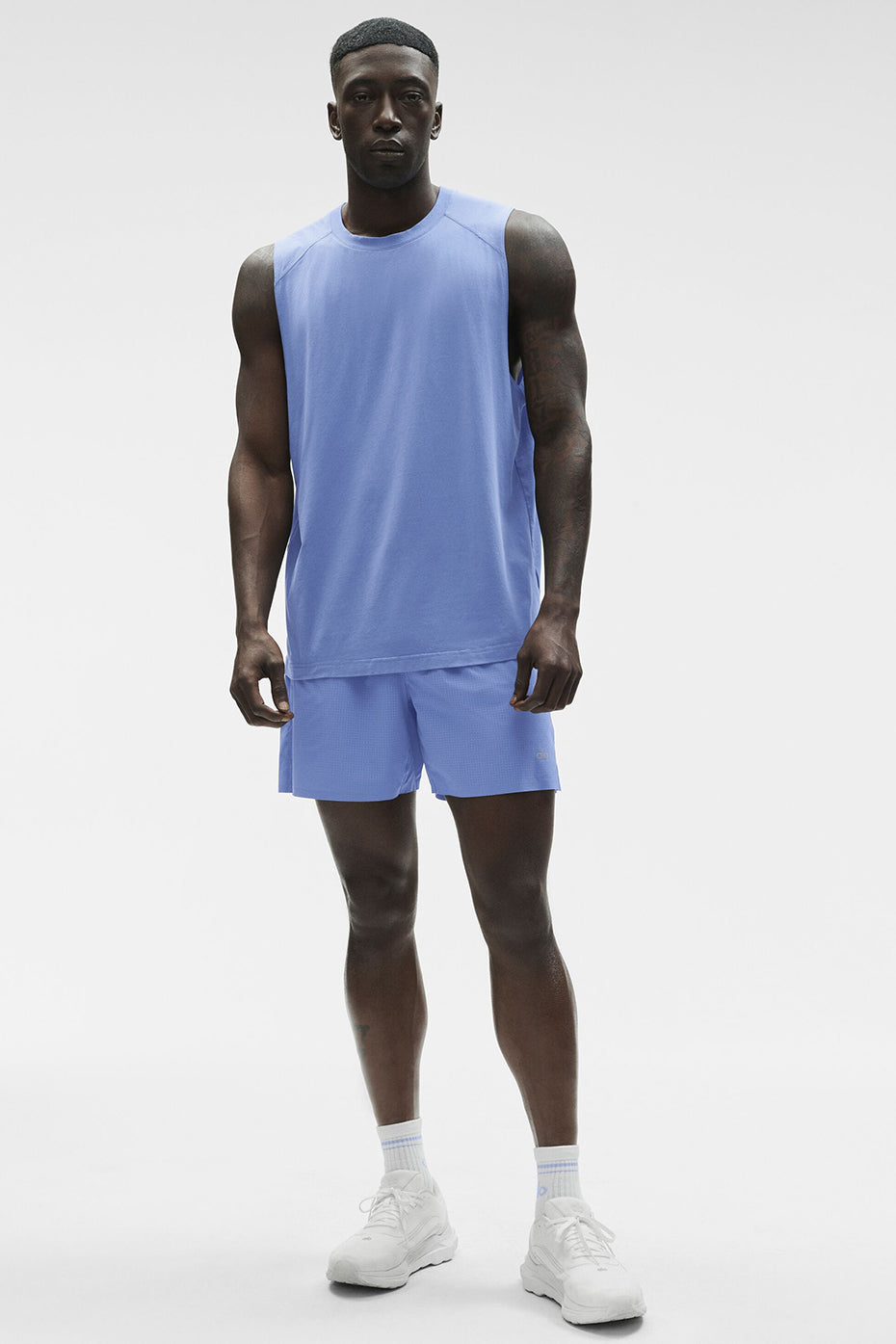 Alo Yoga ALO Vapor Muscle Tank - Provence Blue