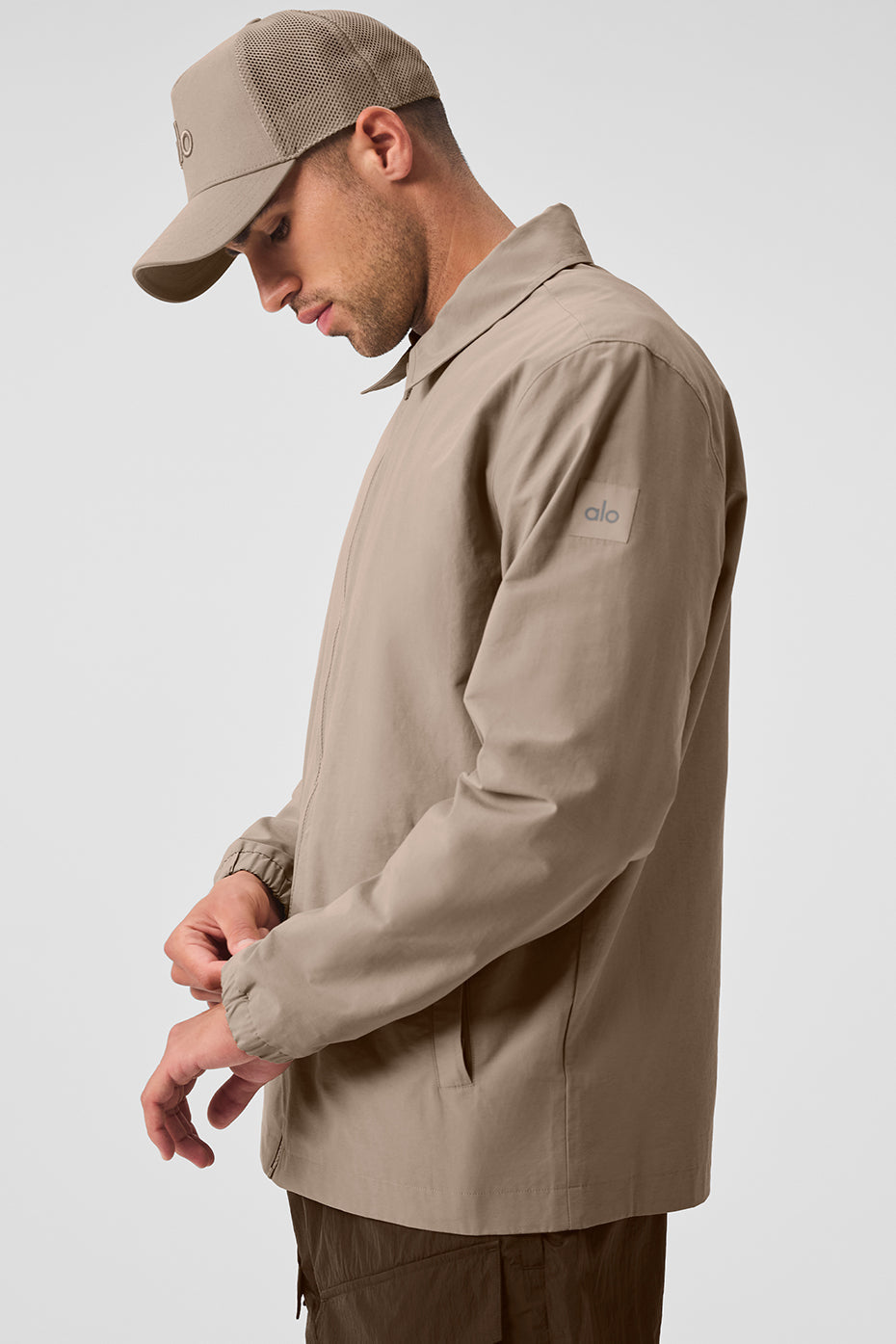 Alo Yoga Torrent Overshirt - Gravel