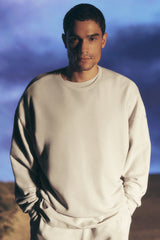 Alo Yoga Chill Crew Neck Pullover - Bone